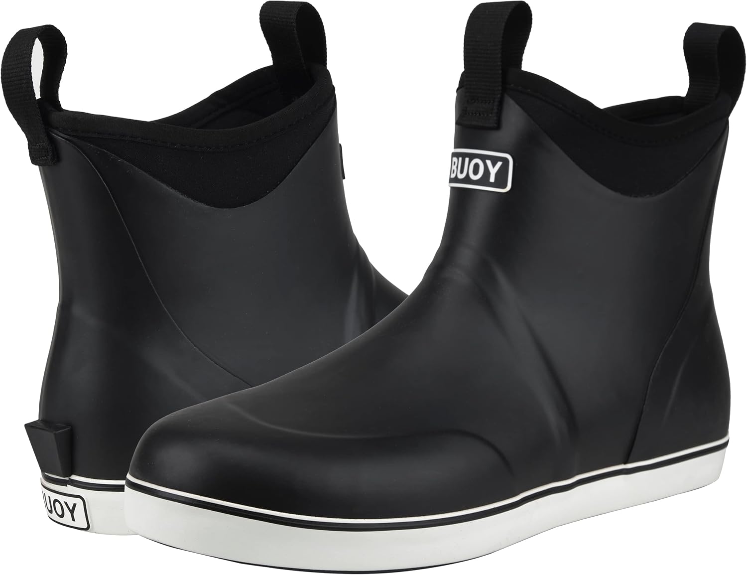 

Сапоги Buoy для мужчин - короткие дождевые сапоги для мужчин Buoy Boots, черный