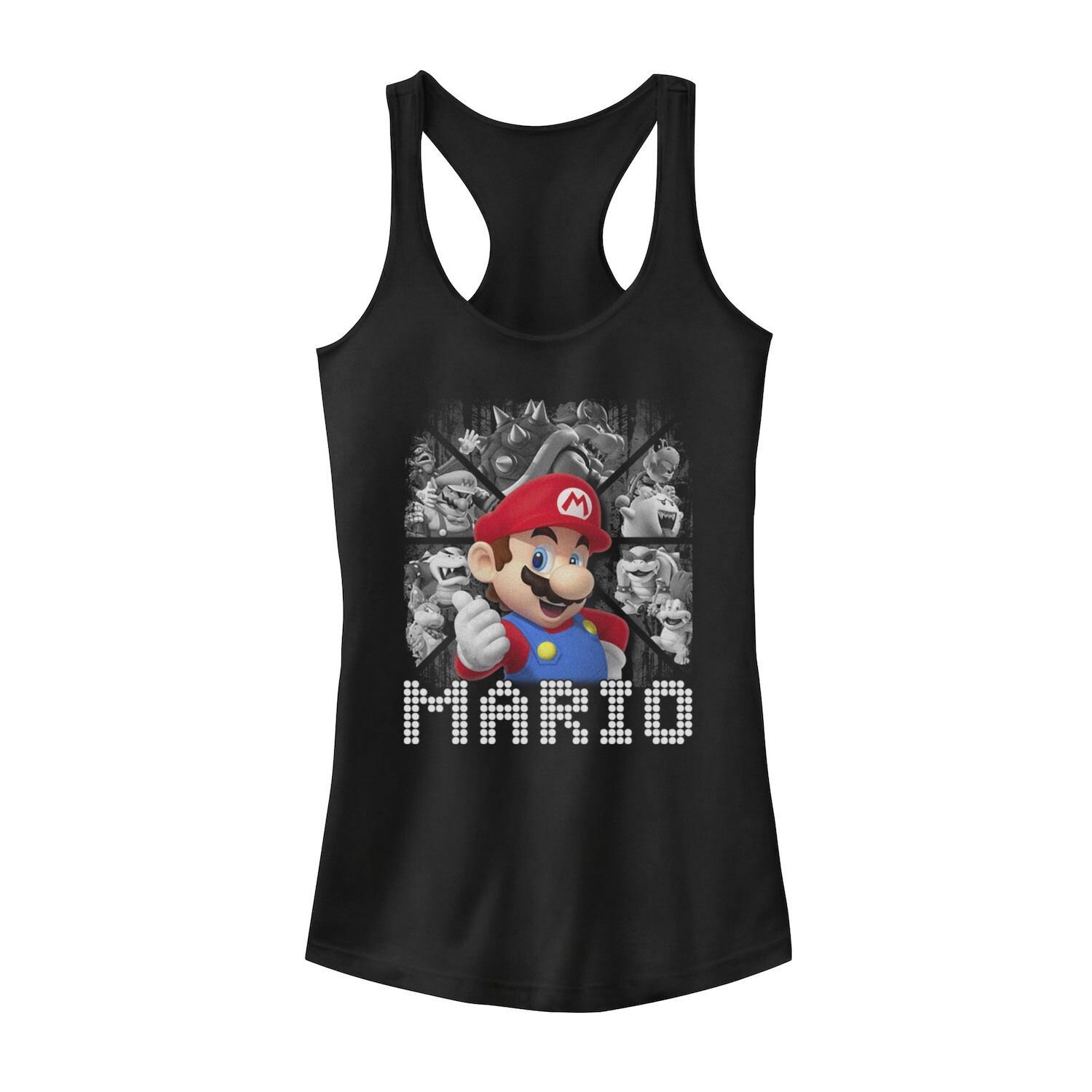 

Майка для юниоров Super Mario Bad Guy со вставками Licensed Character