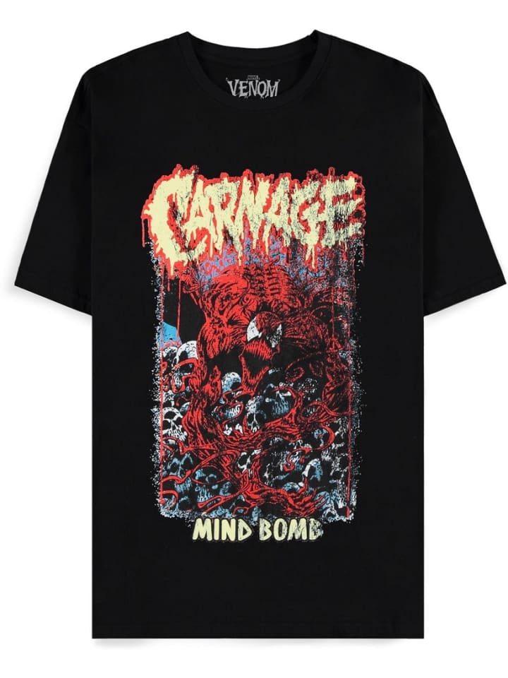 

Футболка Venom - Carnage Men's Short Sleeved T-shirt Marvel Universe, черный