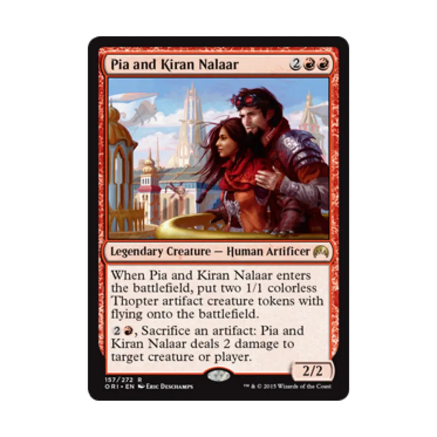 

CCG Пиа и Киран Налаар (справа), MTG - Magic Origins