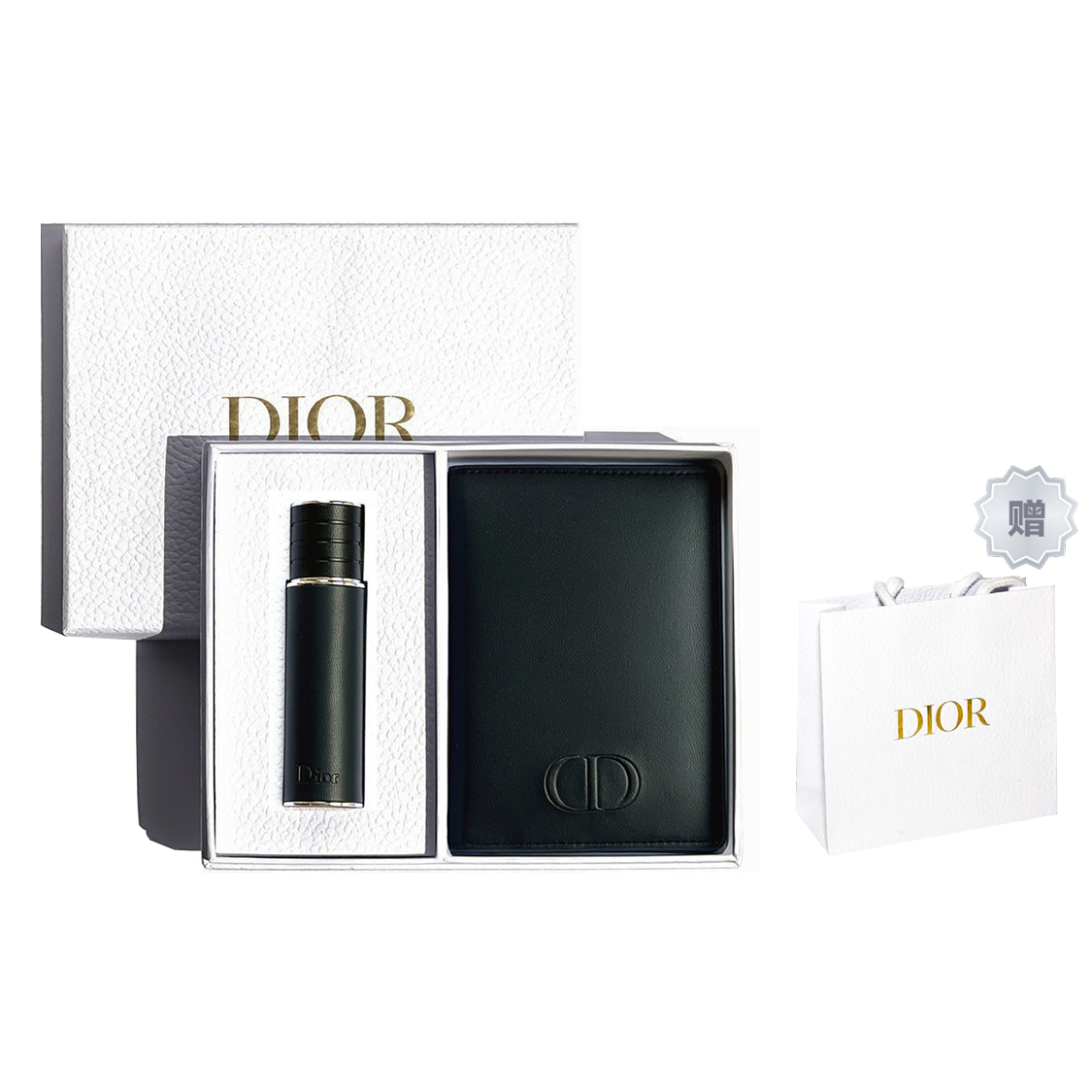 Мужской набор Dior Sauvage: туалетная вода + гель для душа, 10 мл + 20 мл — фото 3