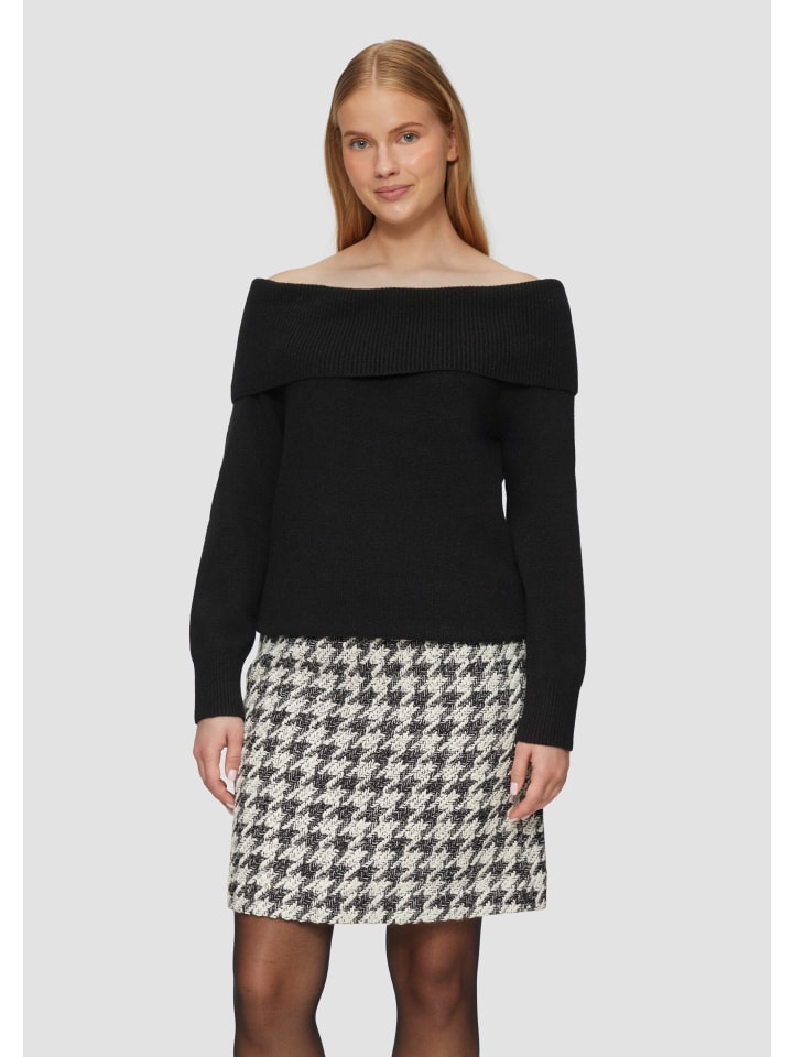 

Пуловер s.Oliver Strickpullover langarm, черный
