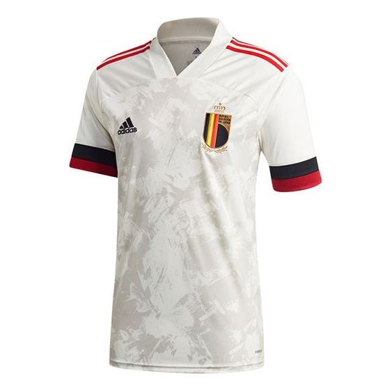 

Футболка rbfa a jsy belgium national team away fan edition sports short sleeve jersey white Adidas, белый