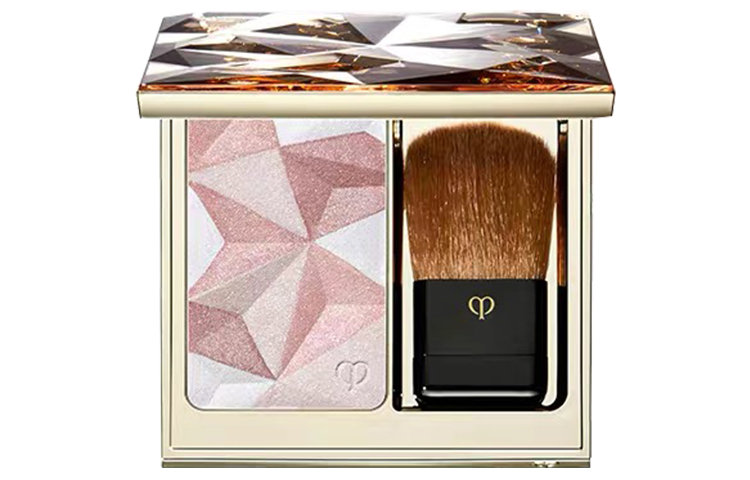Clé De Peau Beauté Пудра для фиксации макияжа Radiant Glow Skin Pink, хайлайтеры Gem, естественное осветление, контурирование тона кожи — фото 2