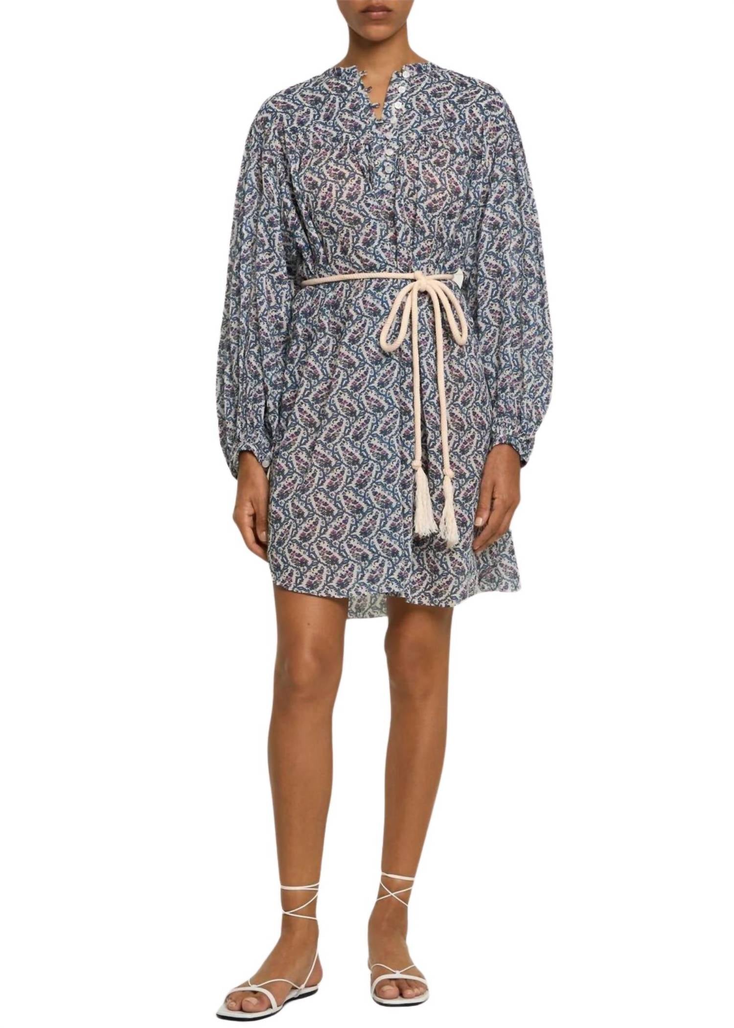 

Мини-платье Kildi цвета экрю Isabel Marant, цвет ecru