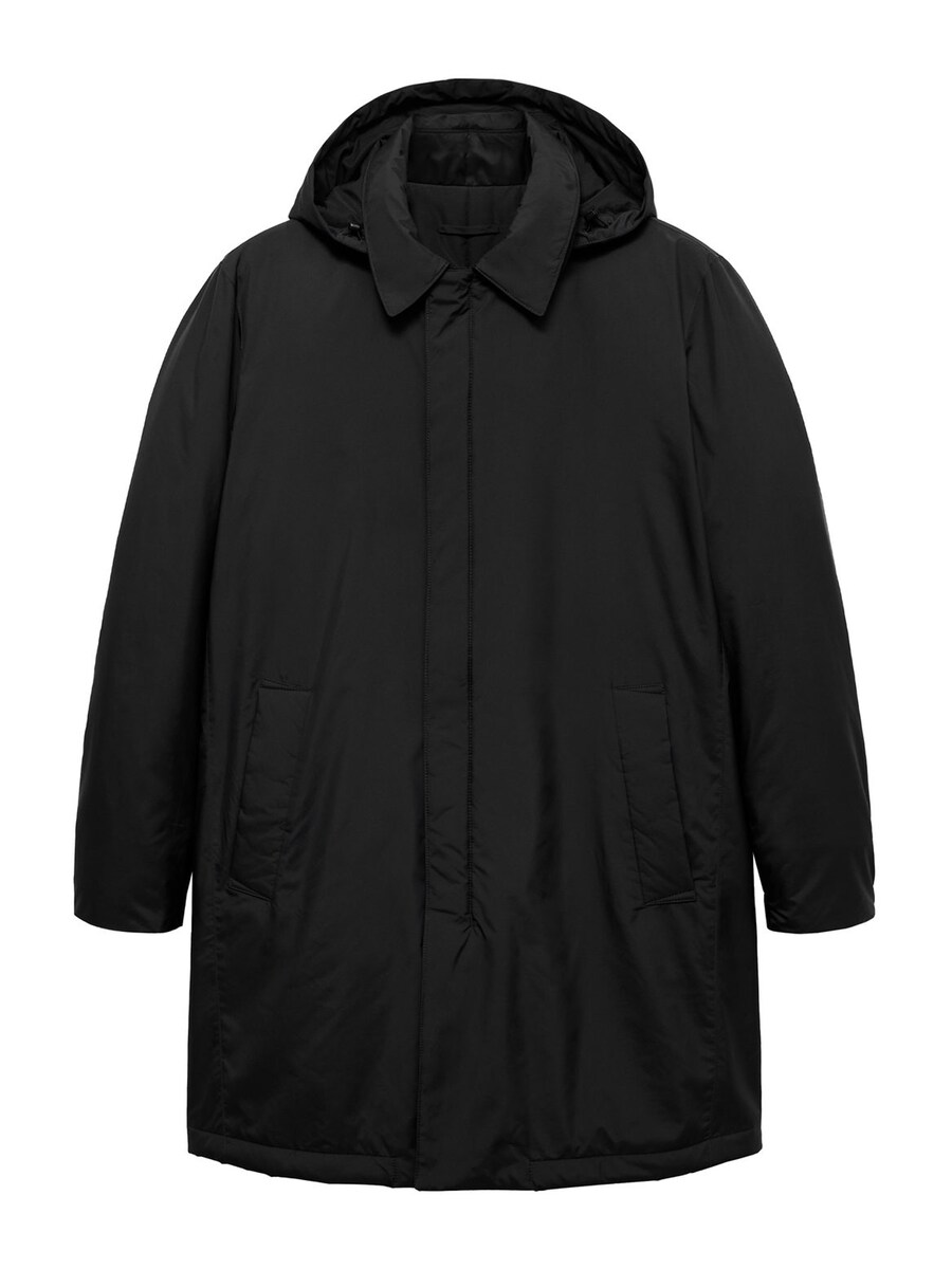 

Всесезонная куртка MANGO MAN Between-Season Jacket Eugene, черный