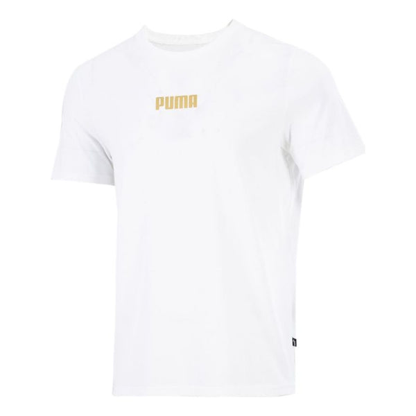 

Футболка alphabet printing casual sports short sleeve white Puma, белый