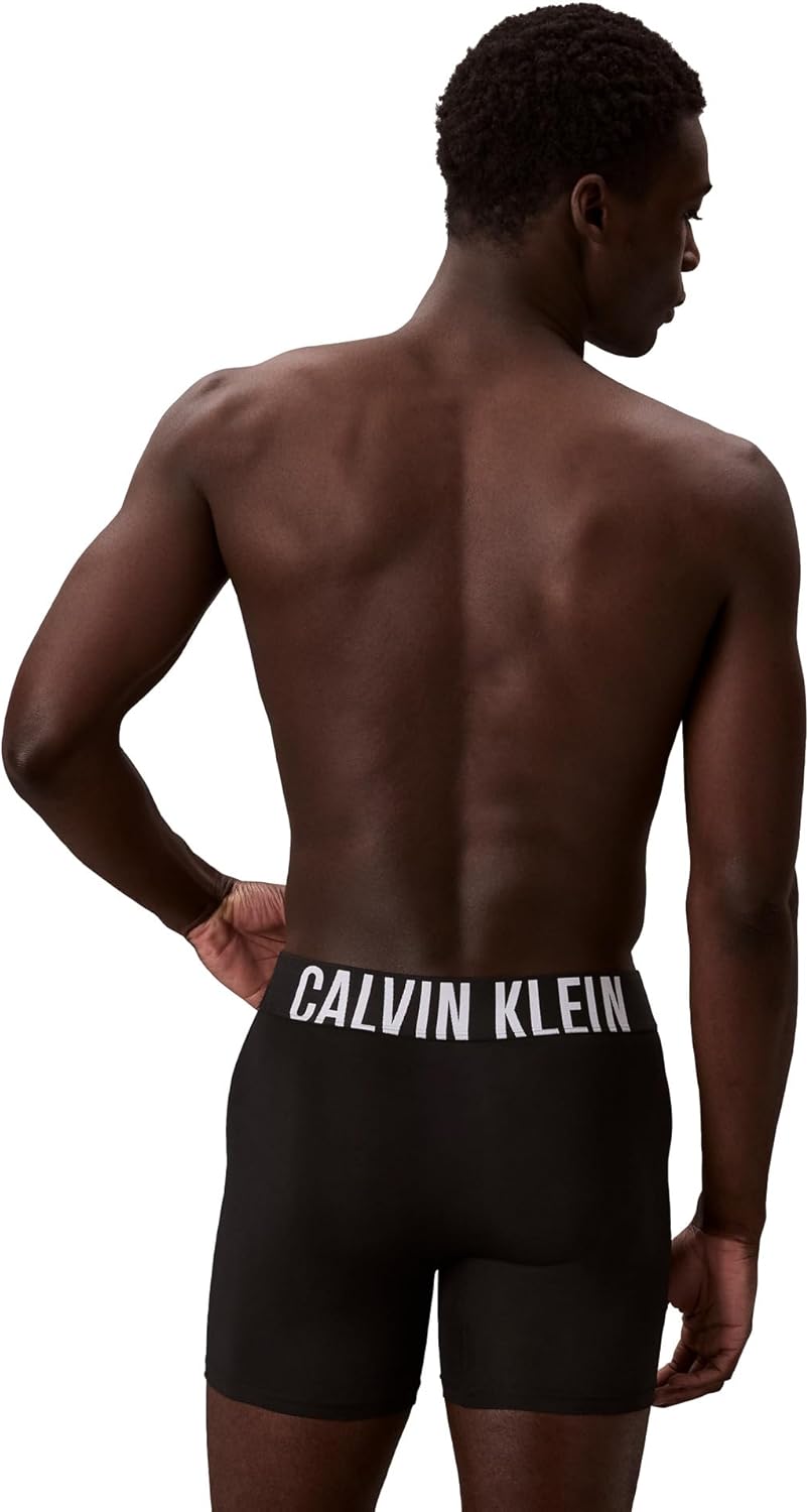 Комплект из 3 трусов-боксеров Calvin Klein Men Intense Power, Black, Grey Sky, White — фото 3