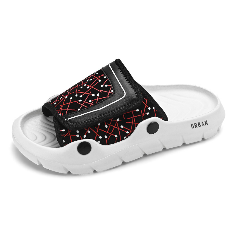 

URBAN AUTHENTIC Скользоустойчивые шлепанцы унисекс белые, цвет White