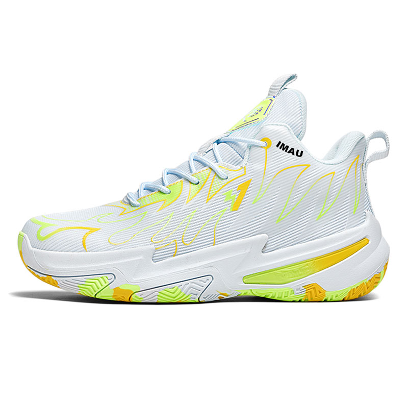 

IMAU Дышащие баскетбольные кроссовки Mid Top Unisex Light Moon, цвет Light Moon[9022]