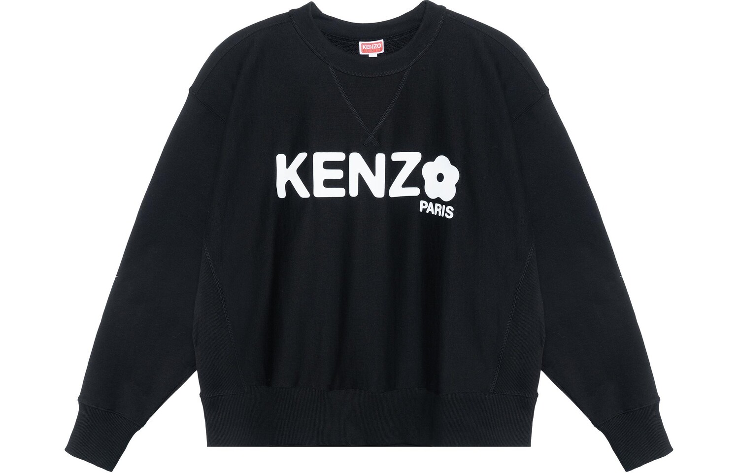 

Толстовка мужская Kenzo Logo-print, черный / белый