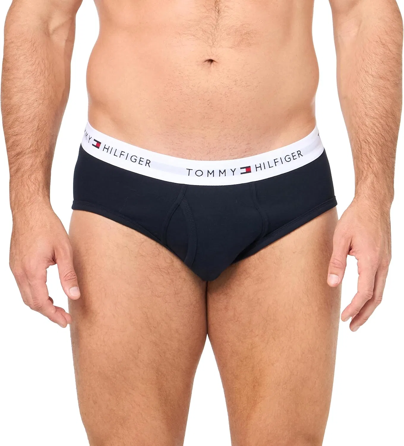 Боксеры мужские Tommy Hilfiger, 2 темно-синих, 1 красное дерево, 1 белый — фото 2