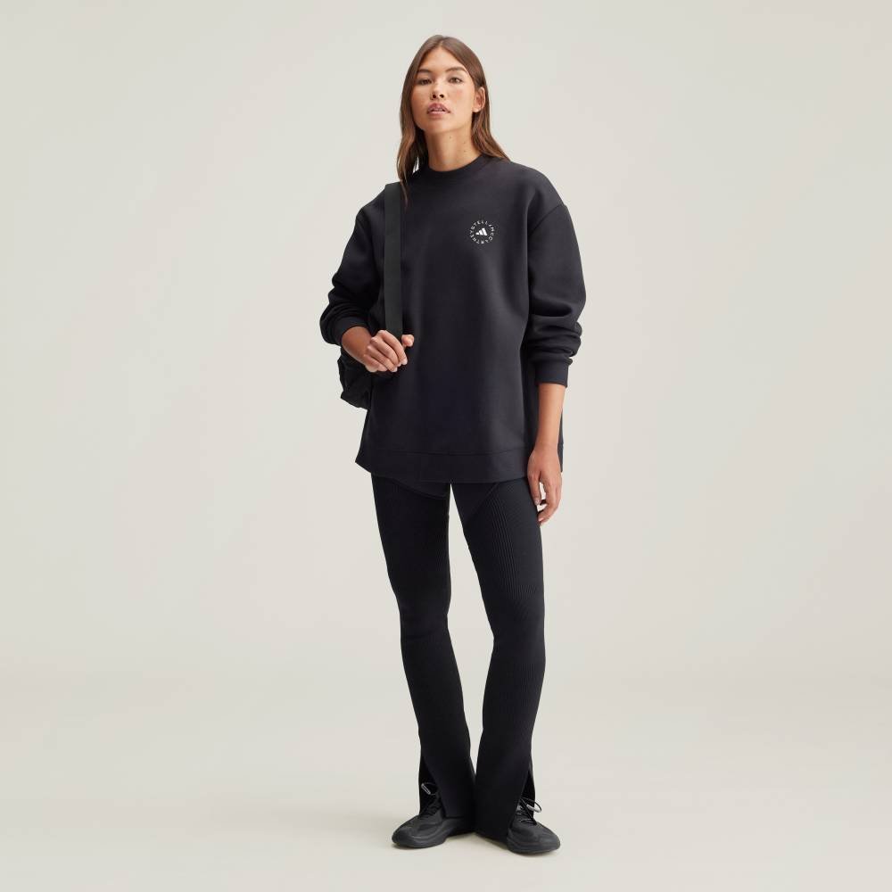 Свободная толстовка от Стеллы Маккартни Adidas, black — фото 3