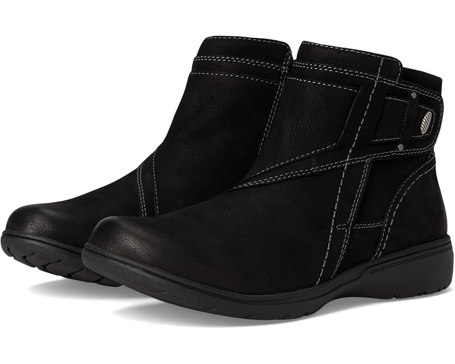 Ботинки женские Clarks Carleigh Style из нубука, черный