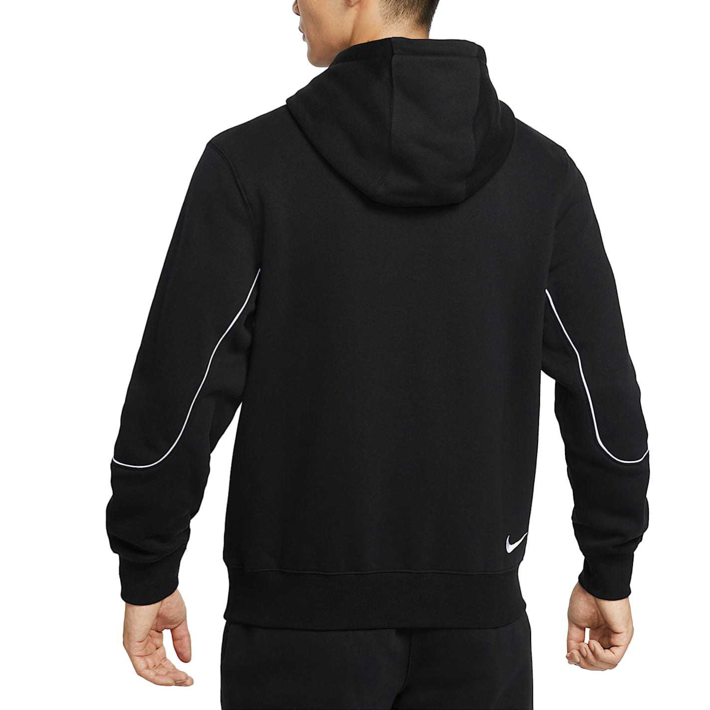 Толстовка Club FW25 мужская Nike, черно-белый — фото 3