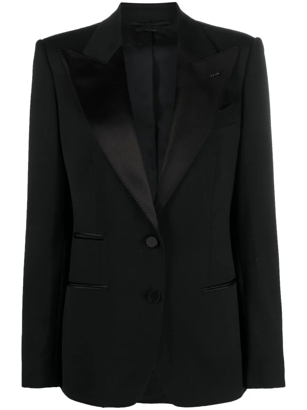

Однобортный блейзер TOM FORD, черный