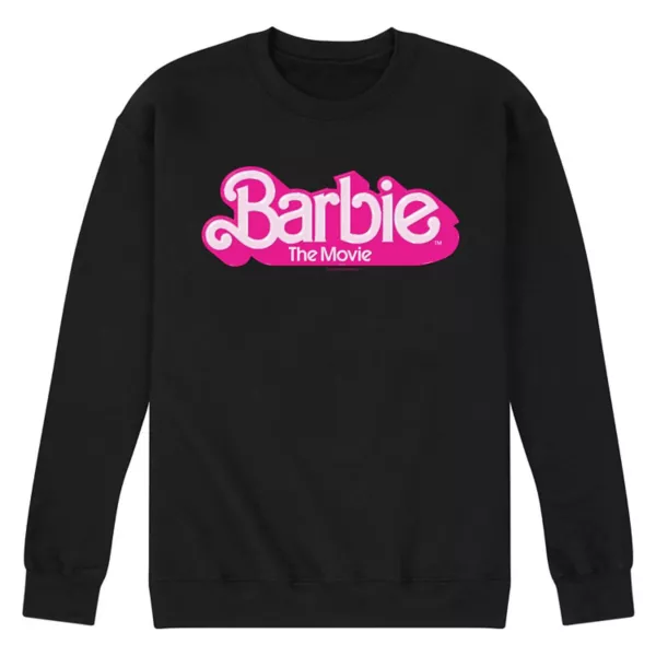 

Мужская флисовая толстовка с логотипом фильма Barbie, черный