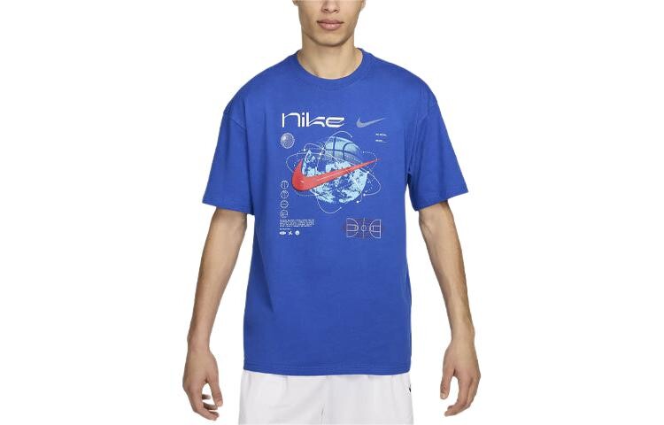 

Футболка мужская синяя Nike, синий