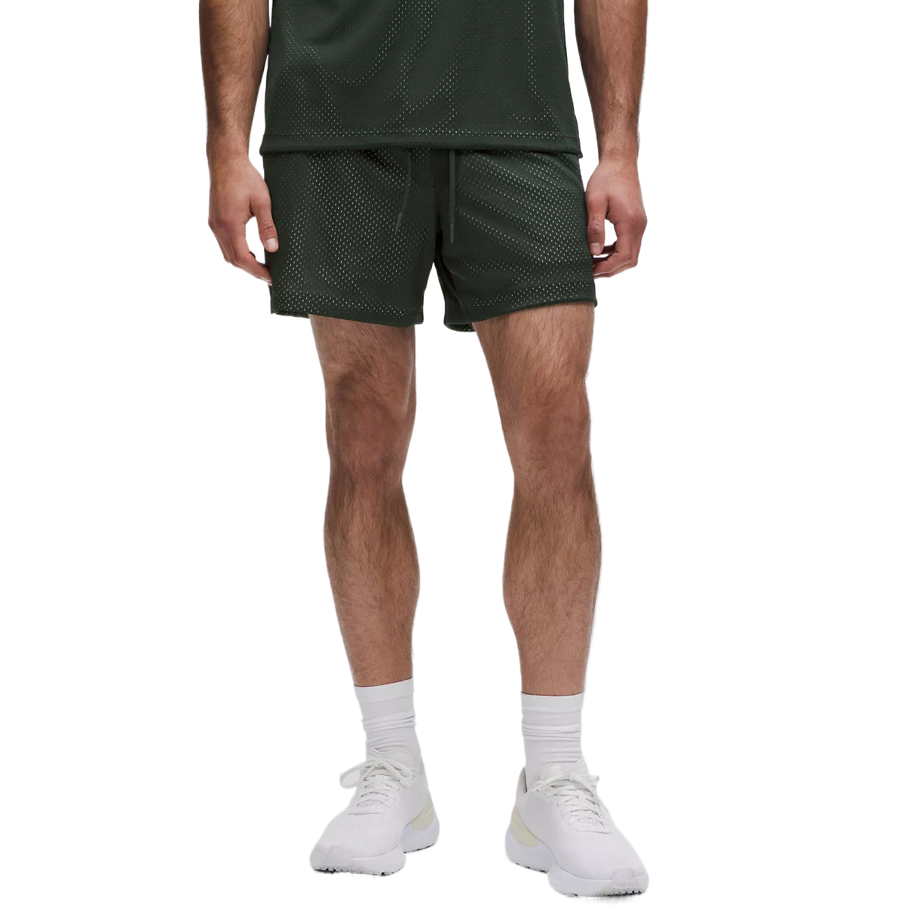 

Спортивные шорты 5" мужские Lululemon, зеленый