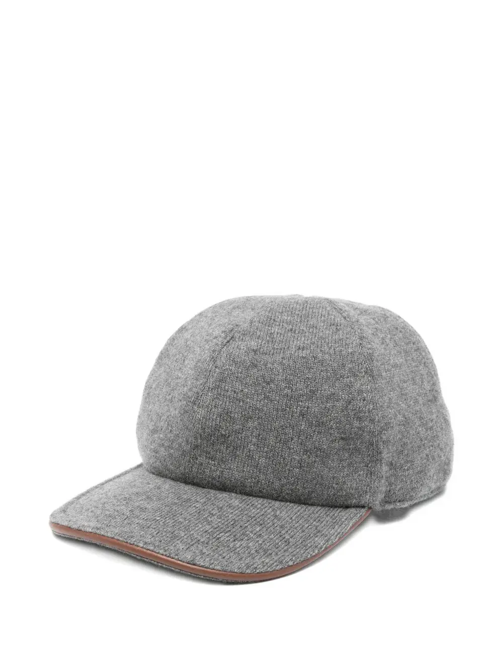 

Бейсболка из кашемира Kiton, серый