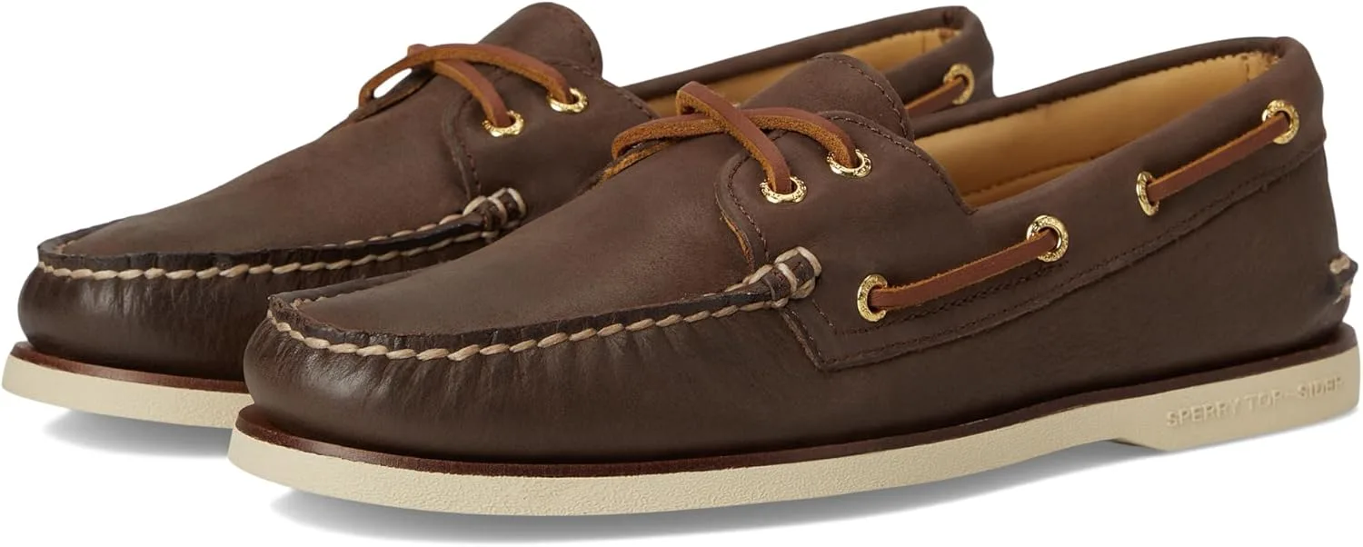 Мужские золотые лоферы от Sperry в комплекте с двумя роскошными туфлями — фото 2