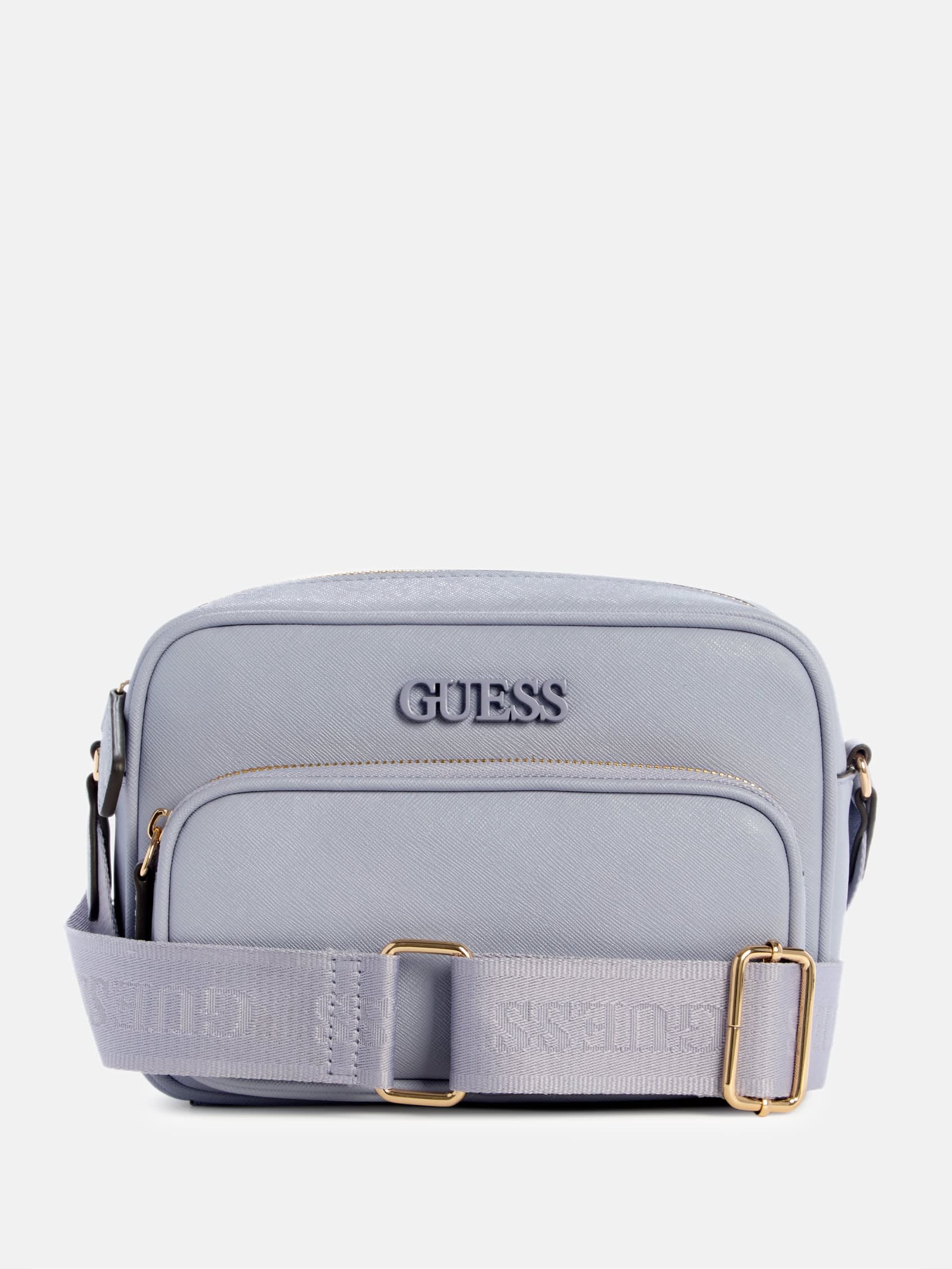

Сумка-кроссбоди Zinnia с застежкой-молнией сверху Guess Factory, цвет haze