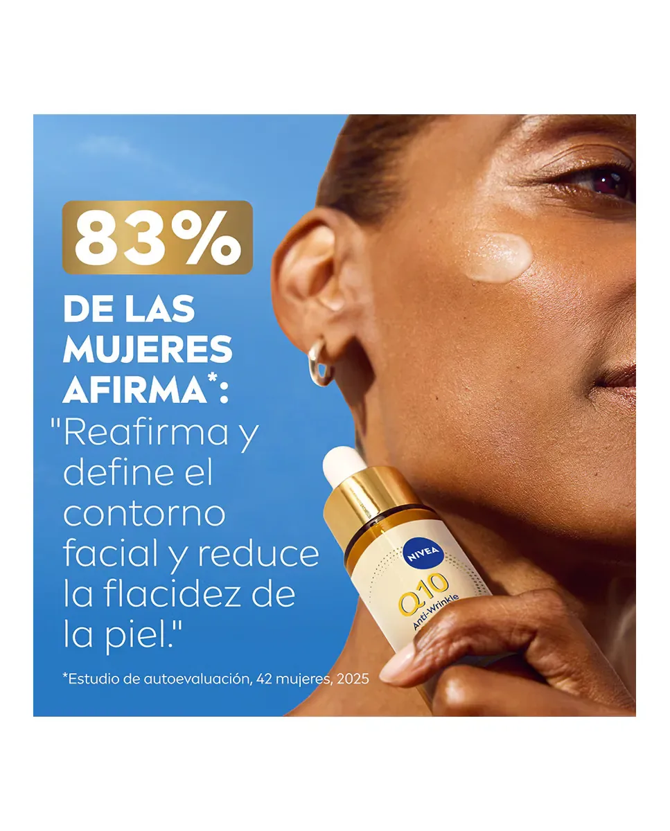 Сыворотка Nivea — Репарирующая 3 в 1 Q10 против морщин Collagen Expert, 30 мл — фото 3
