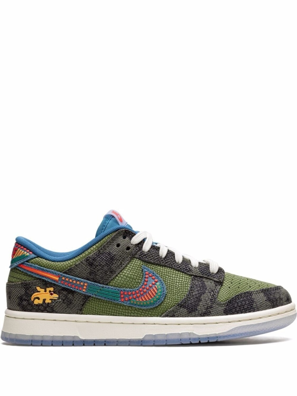 

Кроссовки Dunk Low Siempre Familia Nike, зеленый