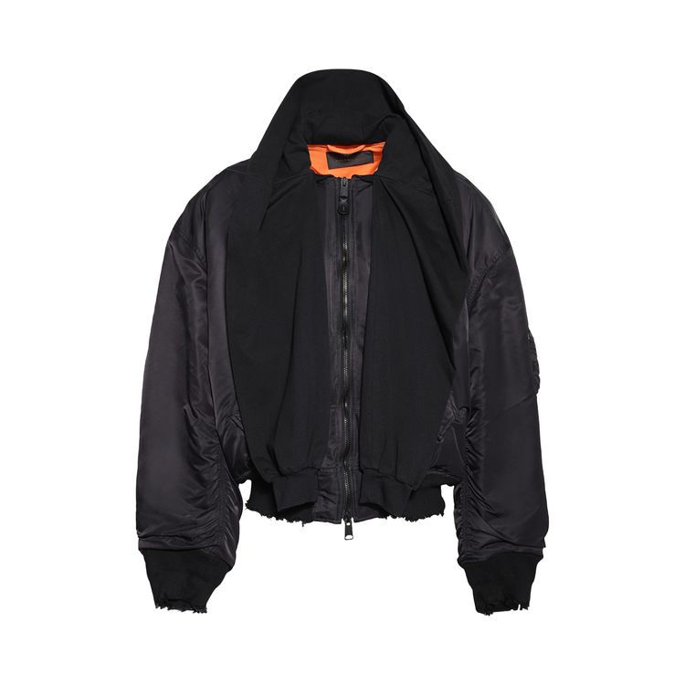 

Куртка Balenciaga Incognito Bomber Jacket 'Black', черный