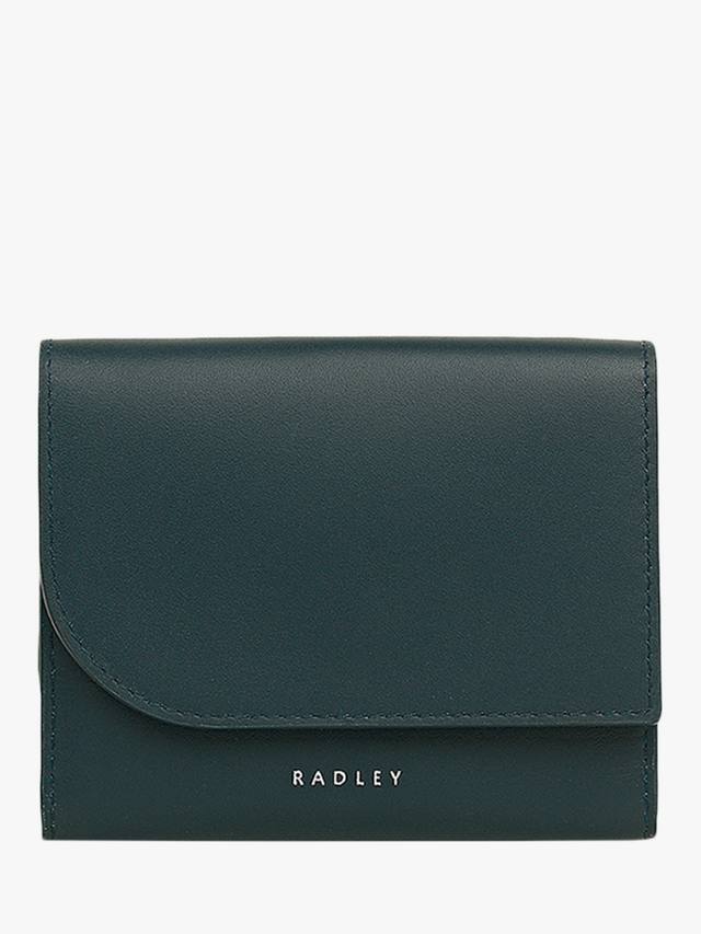 

Кожаный кошелек трифолд с карманами Radley, Teal
