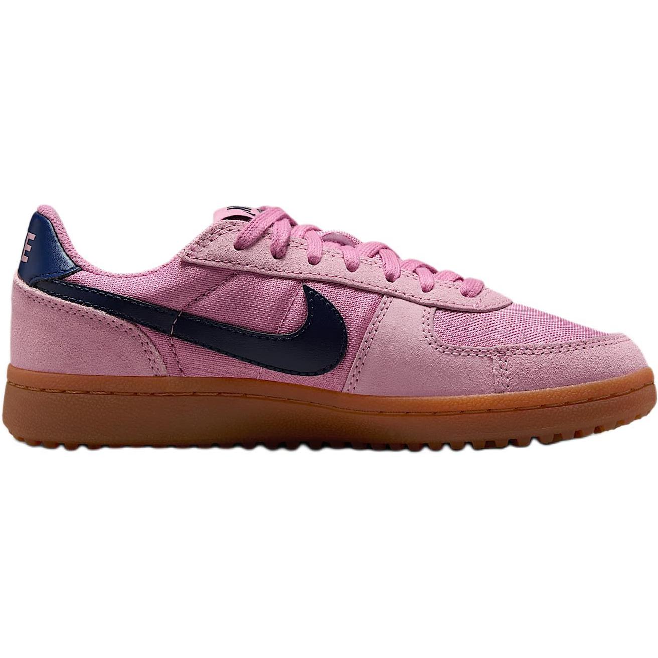 Низкие детские кроссовки с амортизаторами Nike, розовый/черный — фото 2