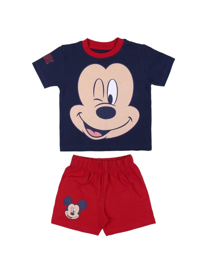 

Детская пижама, футболка и шорты, 2 года Disney Mickey Mouse