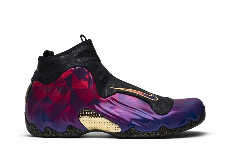 

Кроссовки Nike Air Flightposite One 'Chinese New Year', фиолетовый, Фиолетовый;черный, Кроссовки Nike Air Flightposite One 'Chinese New Year', фиолетовый