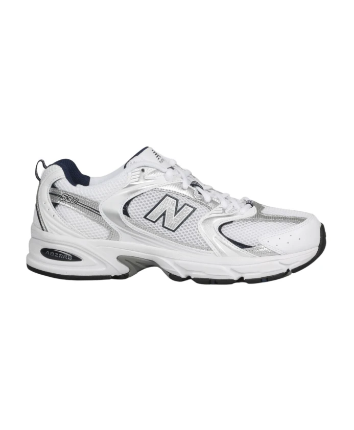

Низкие кеды со светоотражающей сеткой New Balance, белый