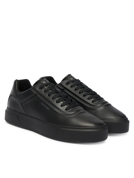 Кроссовки Basket Cups Oxf Lup Hf Lth YM0YM01452 Calvin Klein, черный — фото 2