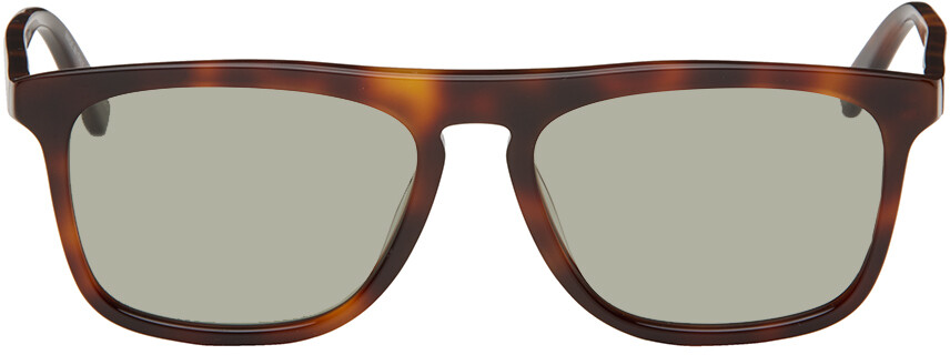 

Черепаховые солнцезащитные очки SL 586-002 Saint Laurent