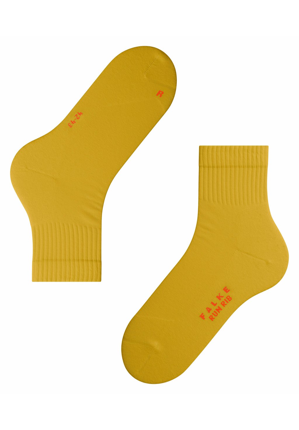 

Носки RUN RIB UNISEX FALKE, горчично-желтый