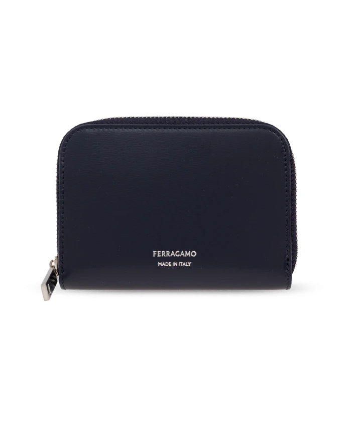 

Кожаный кошелек Salvatore Ferragamo, синий