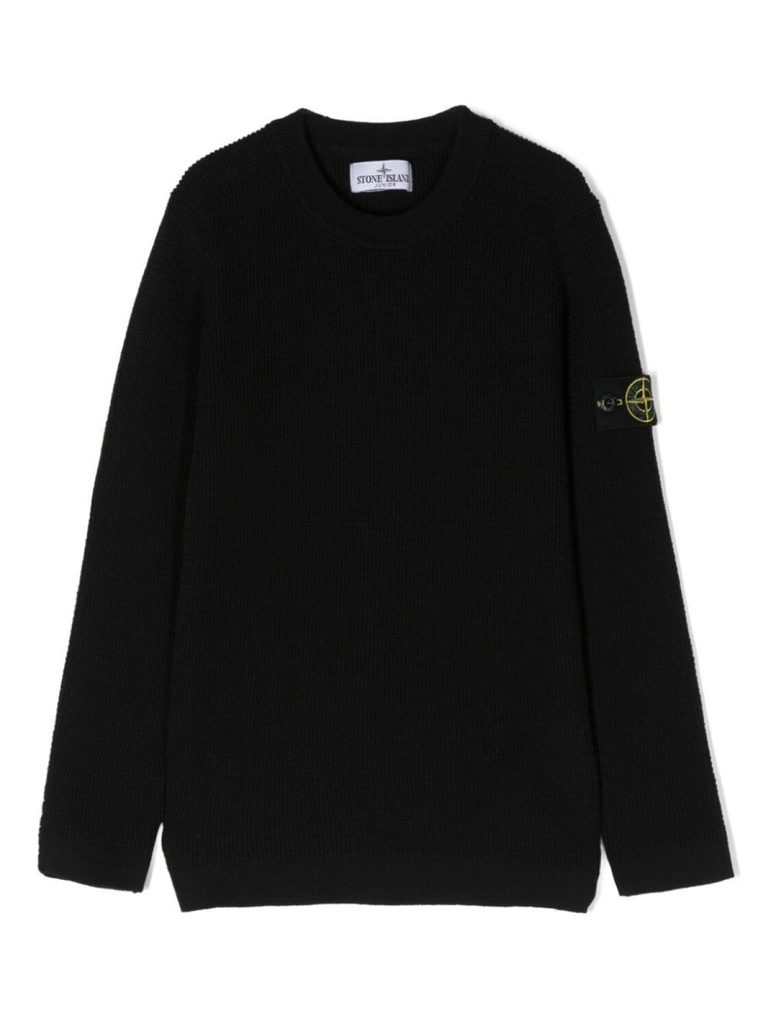 

Stone Island Junior джемпер с логотипом Compass, черный