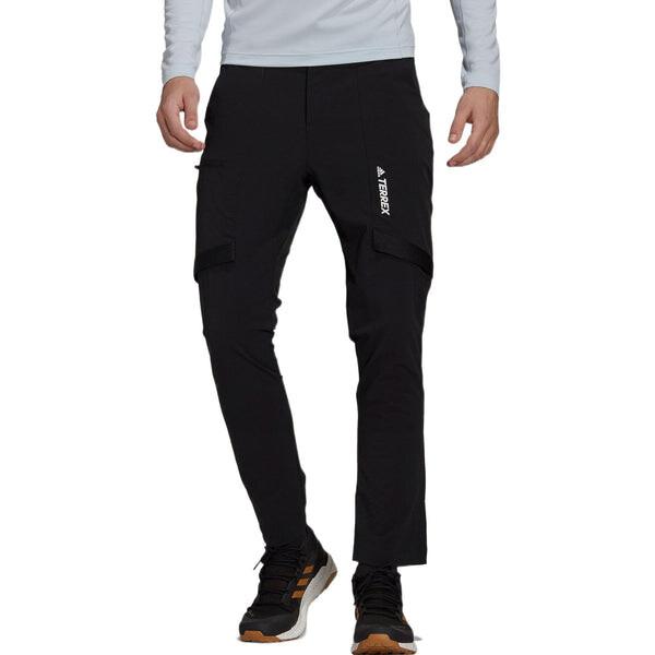 Спортивные штаны Men's adidas Solid Color Printing Straight Casual Sports Pants/Trousers/Joggers Black, мультиколор — фото 2