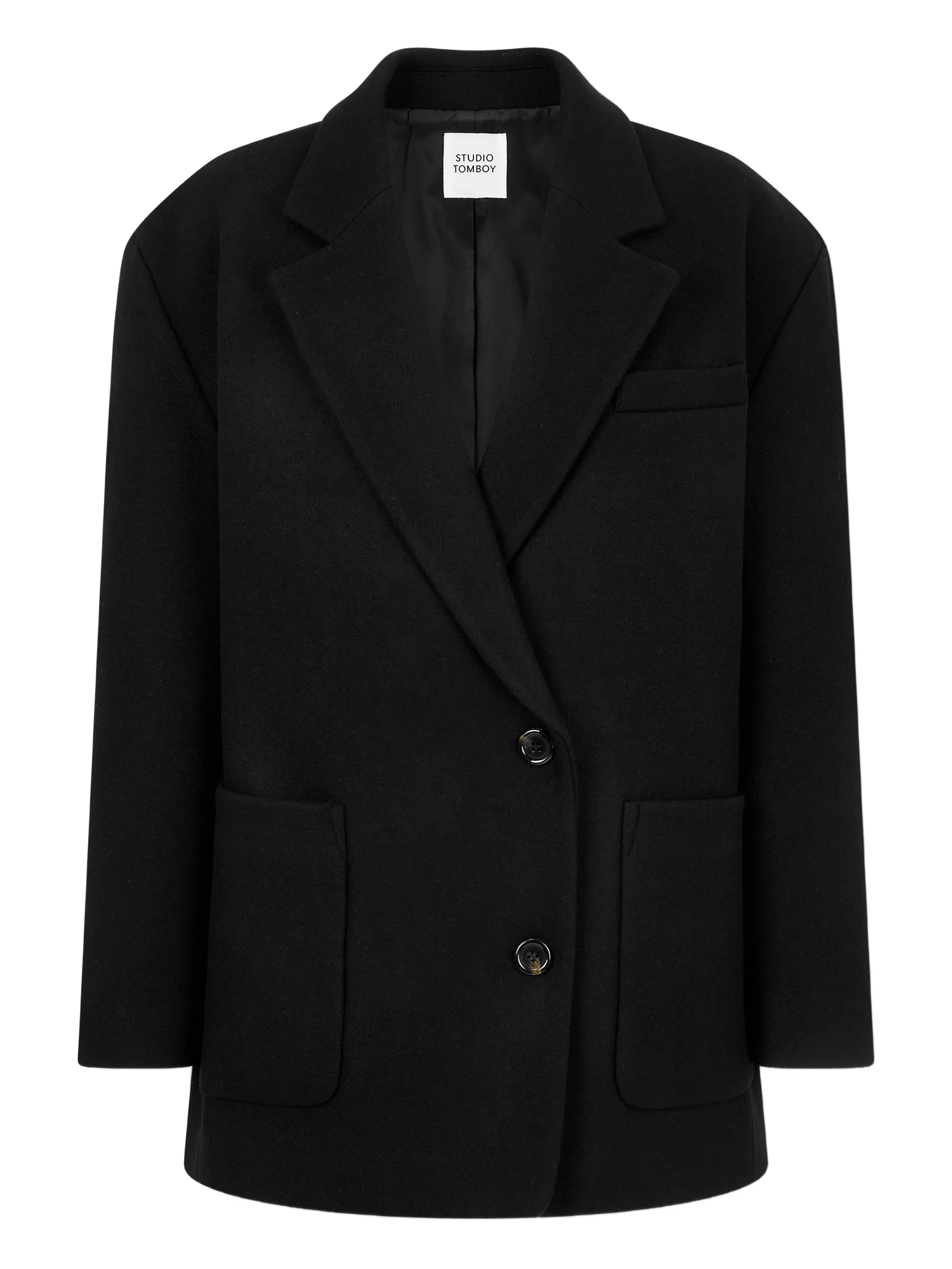 

Куртка на пуговицах Studio Tomboy, черный