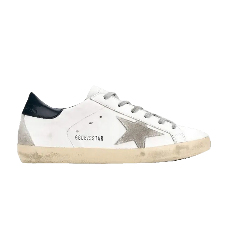 

Кроссовки Golden Goose Wmns Superstar White Navy, белый