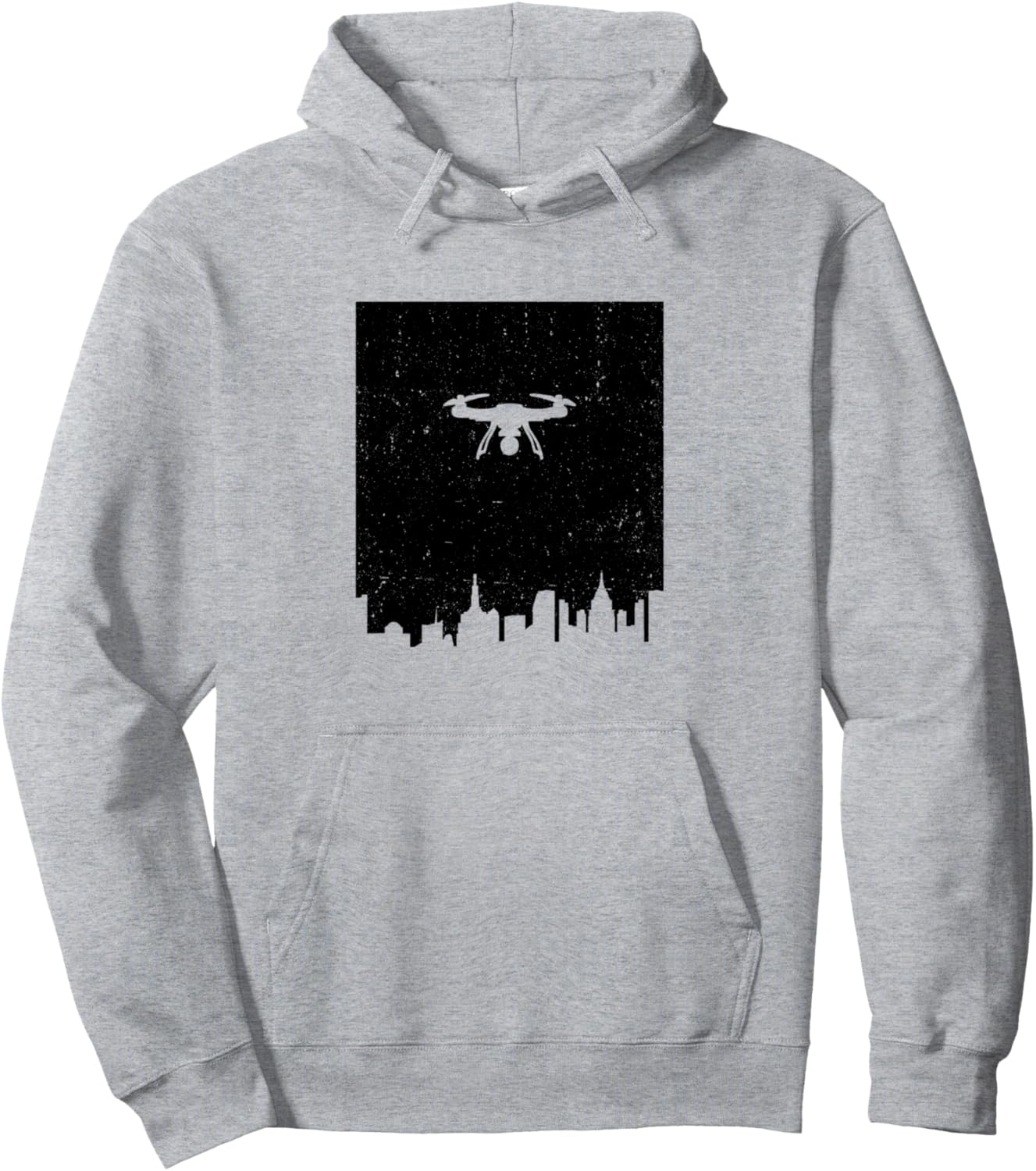 

Худи с ретро-графическим изображением летающего дрона, квадрокоптера и радиоуправляемого дрона Drone Pilot Gift Idea Quadcopter Rc Drone, серый