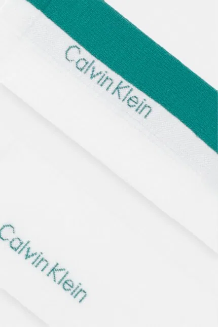 Носки мужские хлопковые 2 шт Calvin Klein, белый — фото 2