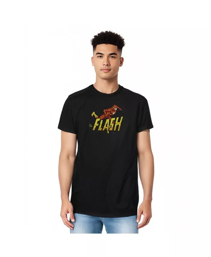 

Мужская футболка DC Comics 8 Bit с коротким рукавом для взрослых Flash, черный