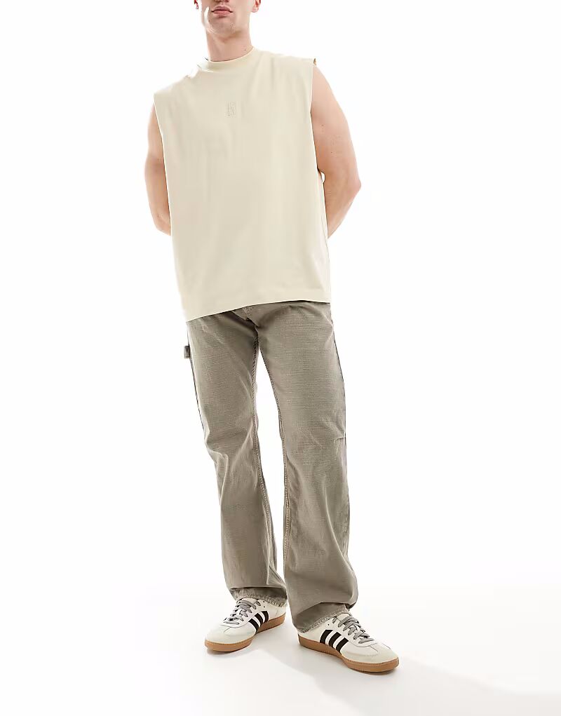 

Джинсы G-Star Lenney Bootcut из денима бежевого цвета
