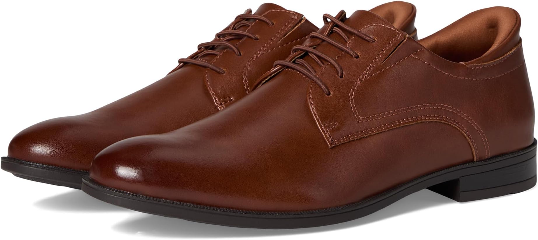 

Оксфорды Marc Joseph New York Men's State Street, Cognac Faux Leather