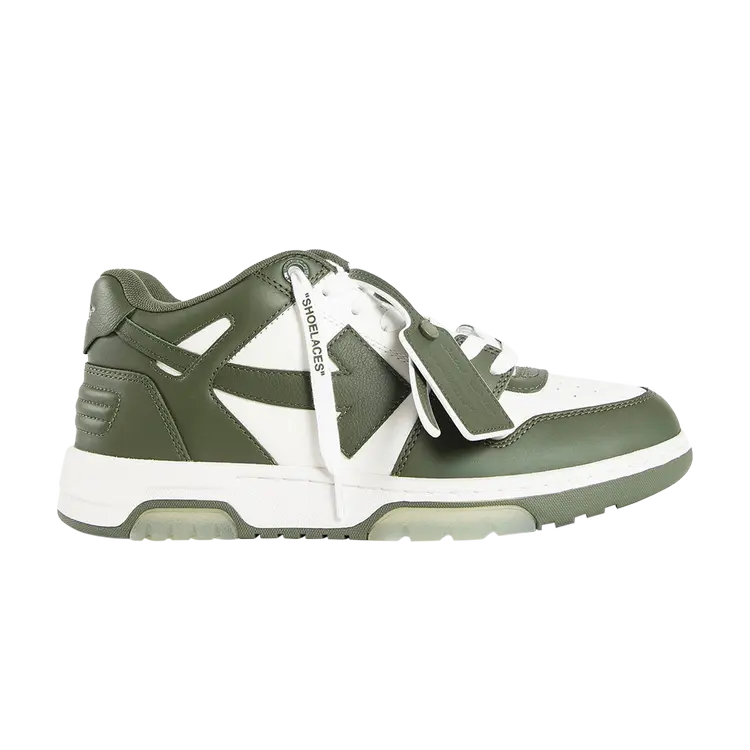 

Кроссовки Off-White Out of Office, цвет Military Green White, Белый, Кроссовки Off-White Out of Office, цвет Military Green White