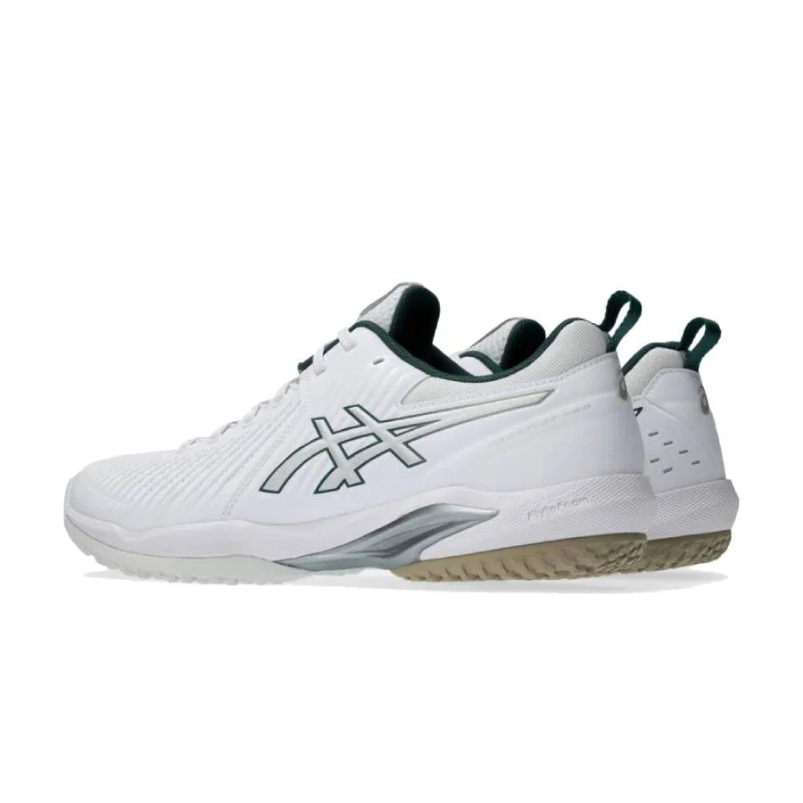 Мужские кроссовки для тенниса «Prestige Neo OC» от ASICS, (100) White/Pure Silver — фото 3