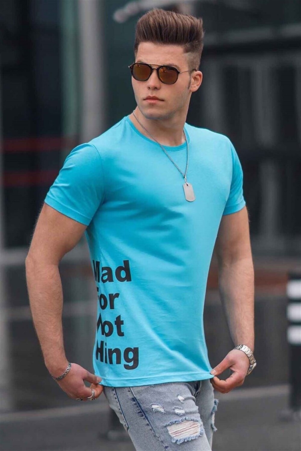 

Футболка Madmext, синий